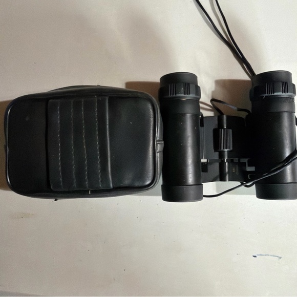Simons Black Binoculars with Case - Picture 4 of 7